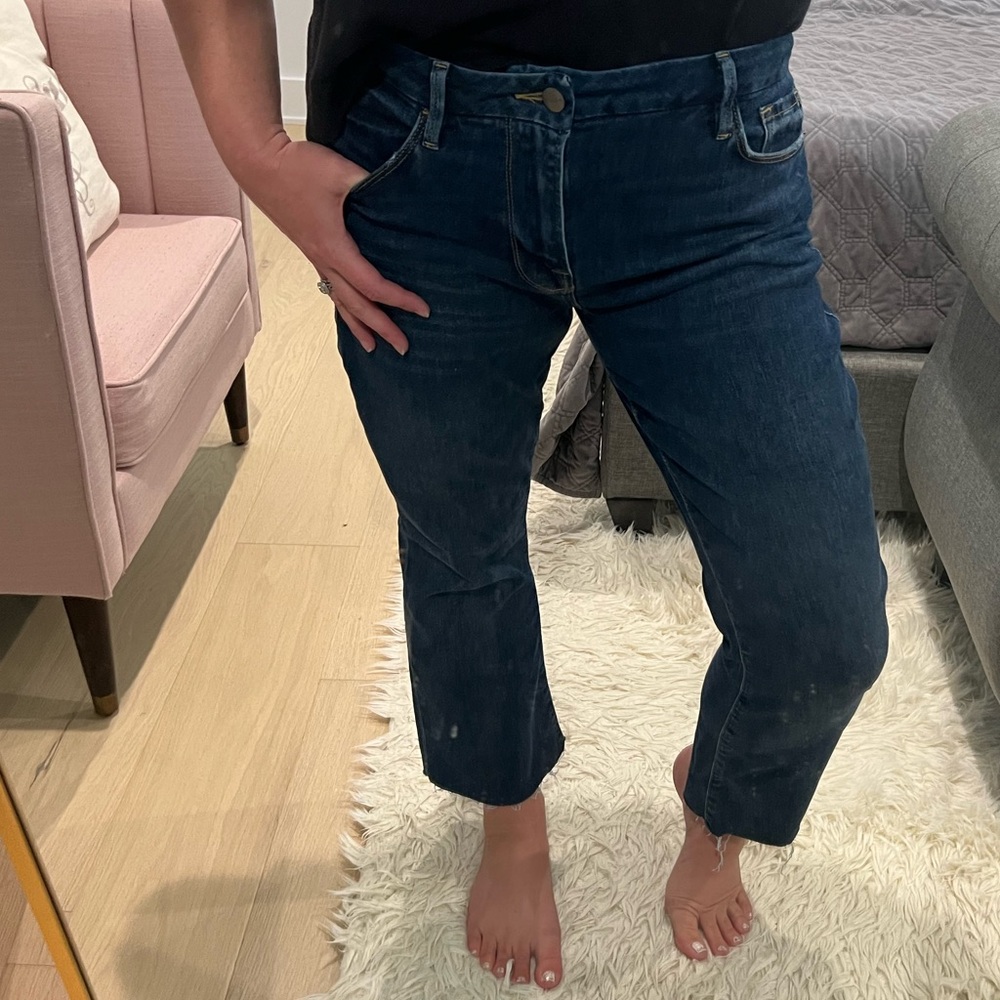 Frame denim Le crop mini bootcut jean